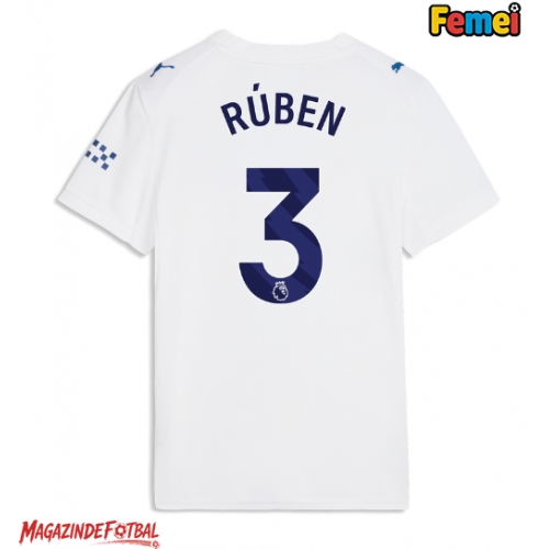 Manchester City Ruben Dias #3 Tricou Fotbal Replică 2026-27 Femei Treilea Manchester City Ruben Dias #3 Tricou Fotbal Replică 2026-27 Femei Treilea